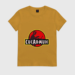 Женская футболка Парк Сисадмина