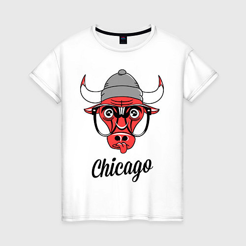 Женская футболка Chicago SWAG / Белый – фото 1