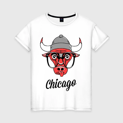 Женская футболка Chicago SWAG / Белый – фото 1