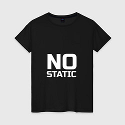 Женская футболка No Static