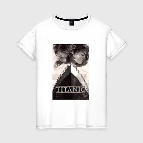 Женская футболка Титаник / Белый – фото 1