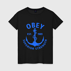 Женская футболка OBEY: Suprerior Strength