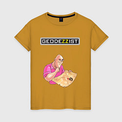 Женская футболка GEODEZZIST