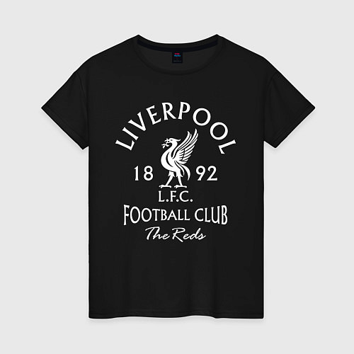 Женская футболка Liverpool: Football Club / Черный – фото 1