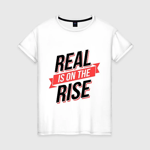 Женская футболка Real Rise / Белый – фото 1