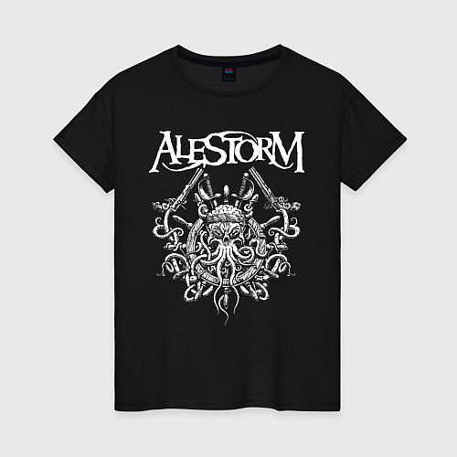 Женская футболка Alestorm: Pirate Bay / Черный – фото 1