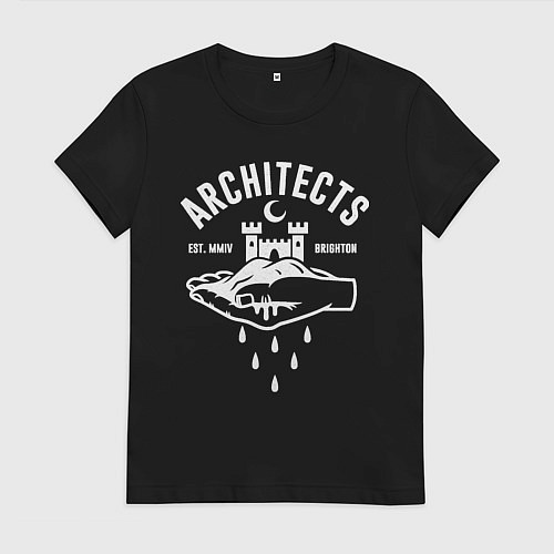 Женская футболка Architects / Черный – фото 1