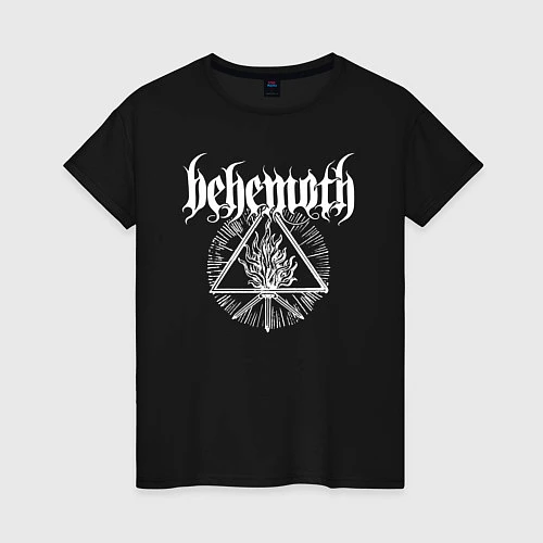 Женская футболка Behemoth / Черный – фото 1