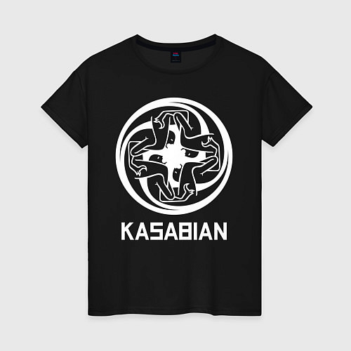 Женская футболка Kasabian: Symbol / Черный – фото 1