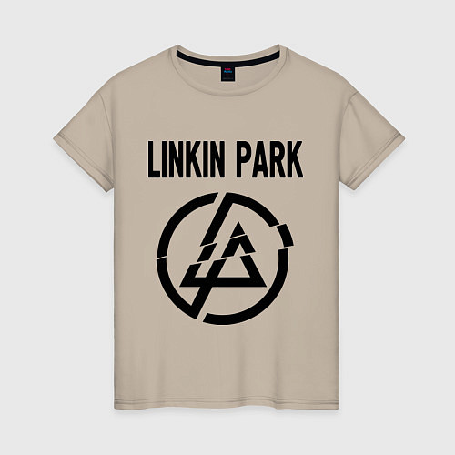 Женская футболка Linkin Park / Миндальный – фото 1
