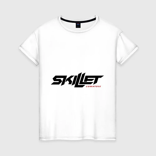 Женская футболка Skillet Comatose / Белый – фото 1
