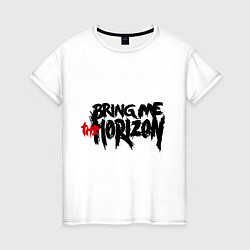 Женская футболка Bring me the horizon