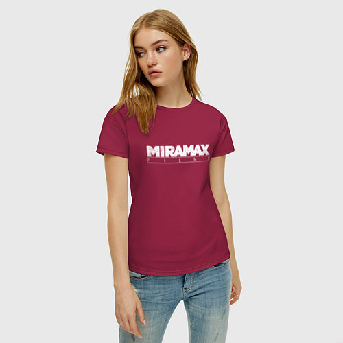 Женская футболка Miramax Film / Маджента – фото 3