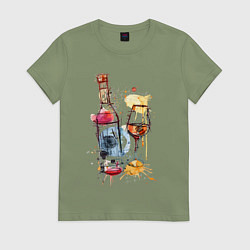 Женская футболка Винишко