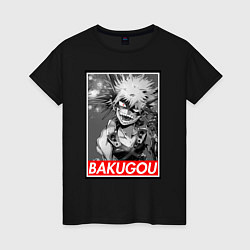 Женская футболка BAKUGOU monochrome