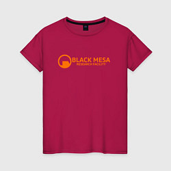 Женская футболка Black Mesa: Research Facility