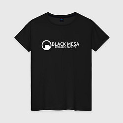 Женская футболка Black Mesa: Research Facility