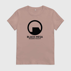 Женская футболка Black Mesa: Research Facility