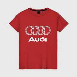 Женская футболка AUDI