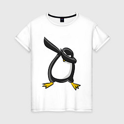 Женская футболка DAB Pinguin