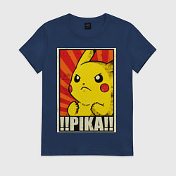 Женская футболка Pikachu: Pika Pika