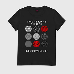 Женская футболка TOP: Blurryface