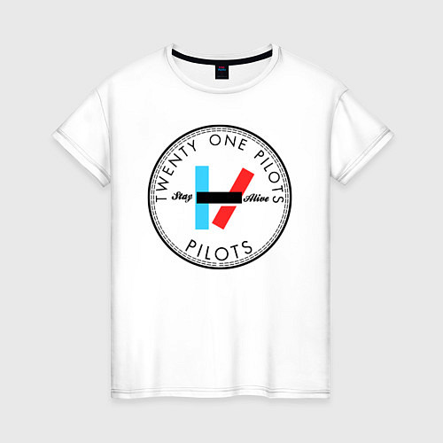 Женская футболка TOP: Three Songs / Белый – фото 1