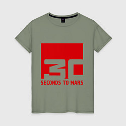 Женская футболка 30 seconds to mars