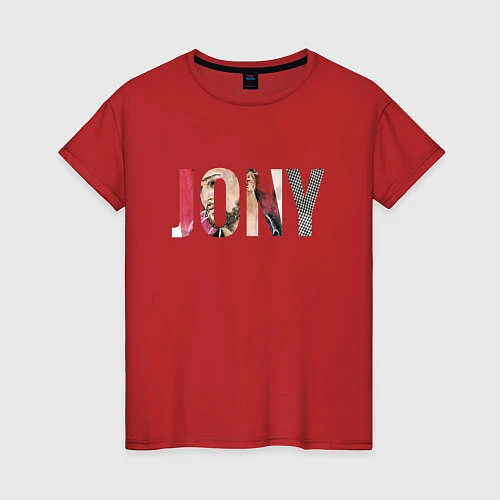 Женская футболка Jony Аллея / Красный – фото 1