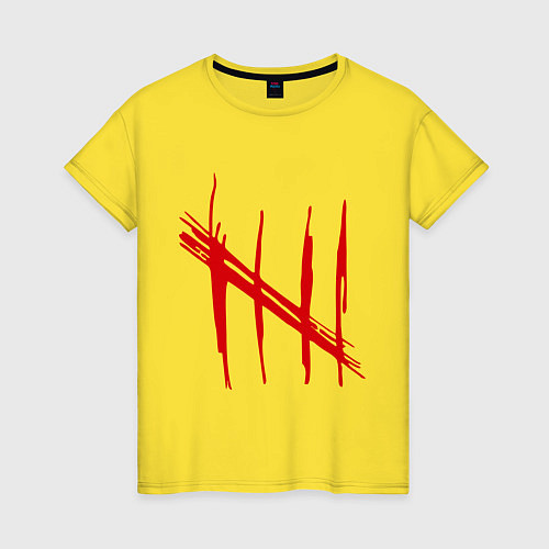 Женская футболка Oldboy / Желтый – фото 1