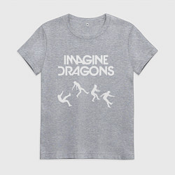 Женская футболка IMAGINE DRAGONS