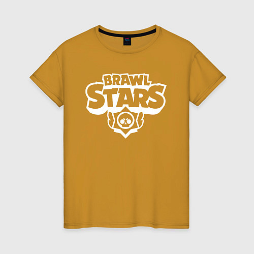 Женская футболка BRAWL STARS / Горчичный – фото 1