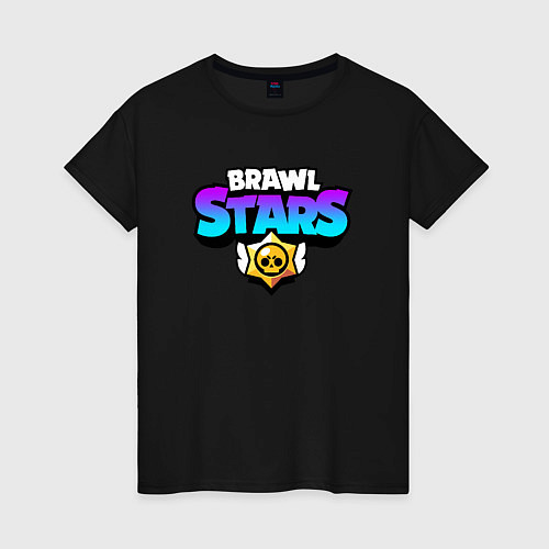 Женская футболка BRAWL STARS / Черный – фото 1