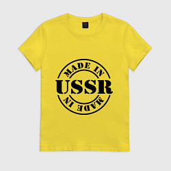 Женская футболка Made in USSR