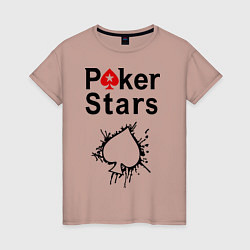 Женская футболка Poker Stars