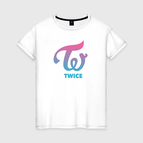 Женская футболка Twice / Белый – фото 1