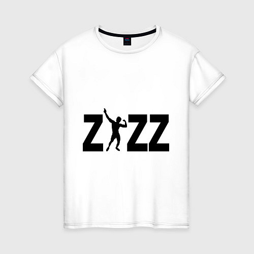 Женская футболка Zyzz / Белый – фото 1