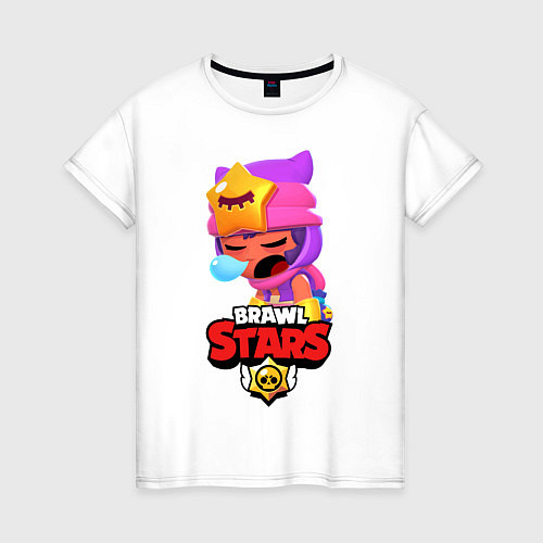Женская футболка BRAWL STARS - SANDY / Белый – фото 1
