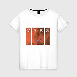 Женская футболка Mars