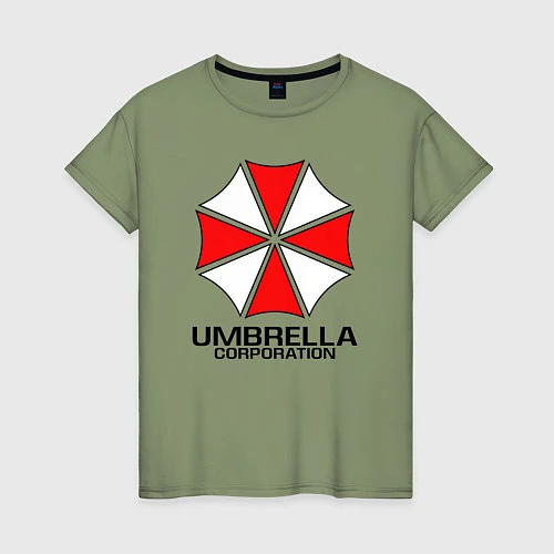 Женская футболка UMBRELLA CORP / Авокадо – фото 1