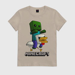 Женская футболка MINECRAFT