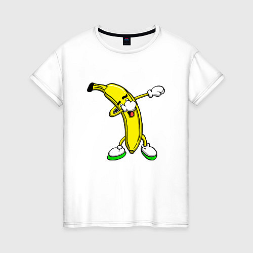 Женская футболка Dab Banana / Белый – фото 1