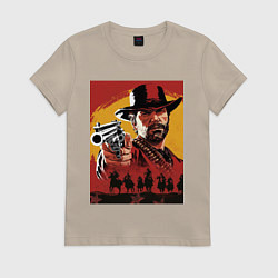 Женская футболка Red dead redemption 2