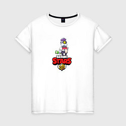Женская футболка BRAWL STARS:БАРЛИ