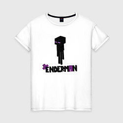 Женская футболка Enderman