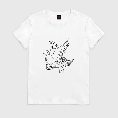 Женская футболка LIL PEEP / Белый – фото 1