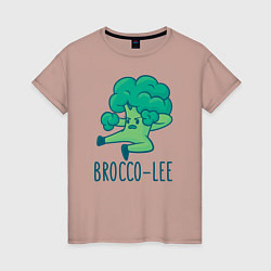 Женская футболка Brocco Lee