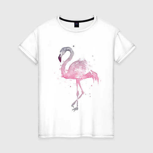 Женская футболка Flamingo / Белый – фото 1