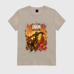 Женская футболка DOOM