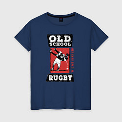 Женская футболка Old School Rugby